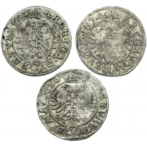 Sada, Rakousko, Ferdinand II, 3 Krajcars (3 ks)