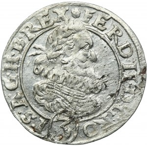 Silesia, Habsburg rule, Ferdinand II, 3 Kreuzer Breslau 1626 HR