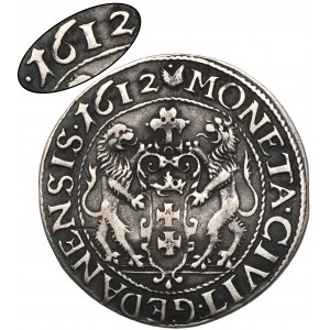 Zikmund III Vasa, Ort Gdaňsk 1612 - RARE