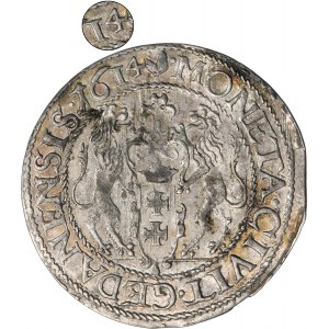 Sigismund III Vasa, 1/4 Thaler Danzig 1614 - RARE