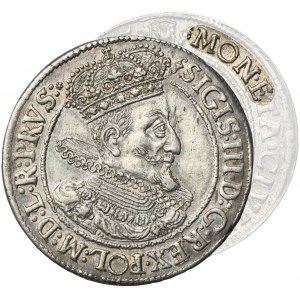 Sigismund III Vasa, 1/4 Thaler Danzig 1615 - RARE