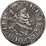 Sigismund III Vasa, 1/4 Thaler Danzig 1615 - RARE