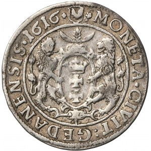 Sigismund III Vasa, 1/4 Thaler Danzig 1616