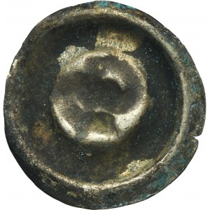 Kuiavia or Mazovia, Siemowit III or Siemowit IV, Hohlpfennig 14/15th century - RARE