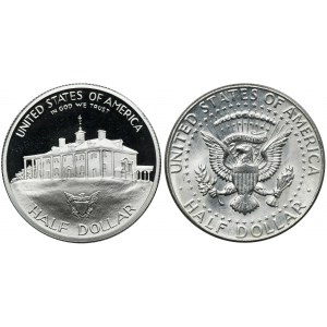 Set, USA, 1/2 Dollar 1964 and 1982 (2 pcs.)