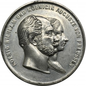 Germany, Kingdom of Prussia, Wilhelm I, Coronation Medal of King Wilhelm I and Queen Augusta 1861