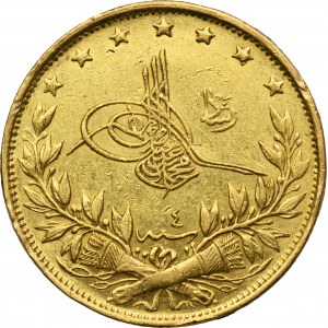 Turecko, Osmanská říše, Mehmed V Resad, 100 Kurus 1912
