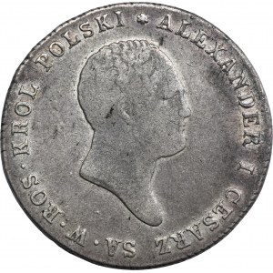 Polské království, 5 polských zlotých Varšava 1817 IB - RARE