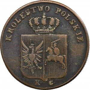 Listopadové povstání, 3. listopadu Varšava 1831 KG