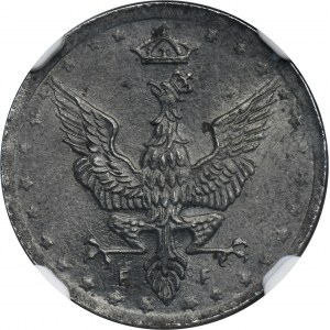 Polish Kingdom, 5 pfennig 1917 - NGC MS63