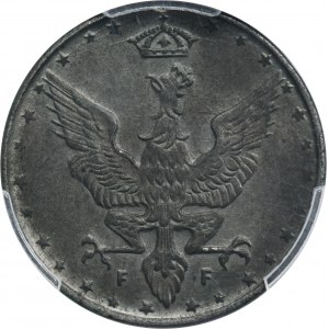 Polish Kingdom, 20 pfennig 1917 - PCGS MS62