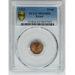 1 penny 1923 - PCGS MS65 RD