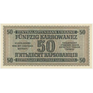 Ukraine, 50 Karbovanez 1942