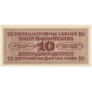 Ukraine, 10 Karbovanez 1942