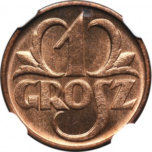 1 penny 1928 - NGC MS65 RD