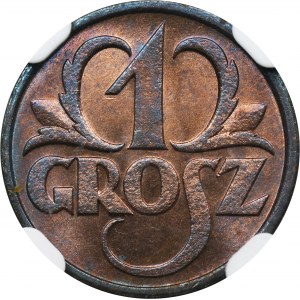 1 cent 1931 - NGC MS66 RB