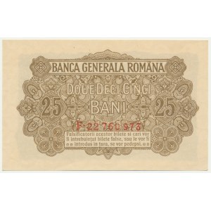 Romania, German Occupation, 25 Bani (1917)