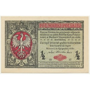 1/2 marki 1916 - Jenerał - A -