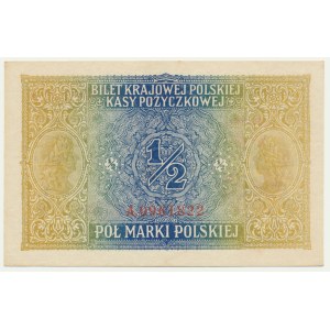 1/2 marki 1916 - Jenerał - A -