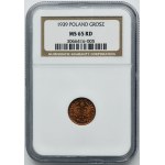 1 penny 1939 - NGC MS65 RD