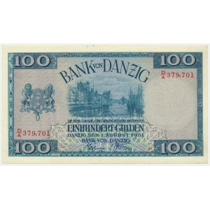 Danzig, 100 Gulden 1931 - D/A -