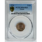 2 pennies 1934 - PCGS MS64 RD - RARE