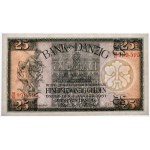 Gdaňsk, 25 guldenů 1931 - B/C - PMG 66 EPQ