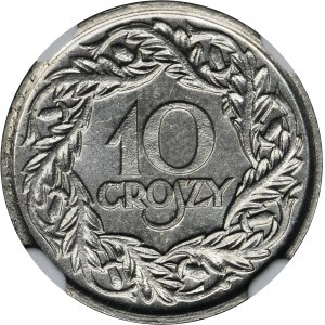 10 halierov 1923 - NGC MS64
