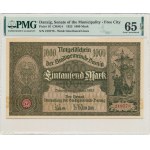 Gdaňsk, 1 000 marek 1923 - PMG 65 EPQ