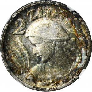 Žena a uši, 2 zlaté Paríž 1924 - NGC MS61