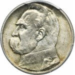 Piłsudski, 2 zl. 1936 - PCGS MS63 - vzácné