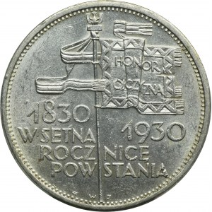 Sztandar, 5 złotych 1930 - PCGS MS62