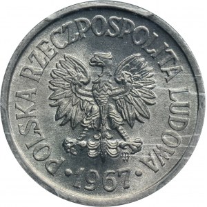 10 haléřů 1967 - PCGS MS67