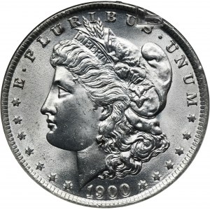 USA, 1 dolár New Orleans 1900 O - Morgan - GCN MS64