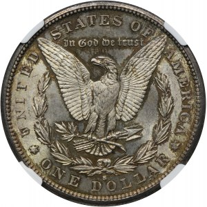 USA, 1 dolár San Francisco 1881 S - Morgan - NGC MS65