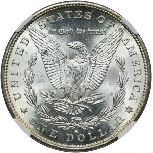 USA, 1 Dollar San Francisco 1882 S - Morgan - NGC MS66