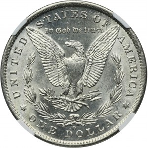 USA, 1 dolar New Orleans 1883 O - Morgan - NGC MS63
