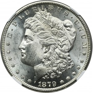 USA, 1 Dollar San Francisco 1879 S - Morgan - NGC MS63
