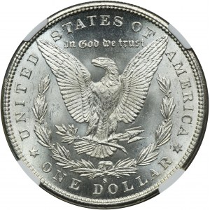 USA, 1 Dollar San Francisco 1879 S - Morgan - NGC MS63