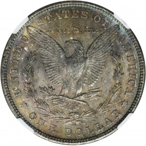 USA, 1 dolar New Orleans 1902 O - Morgan - NGC MS63