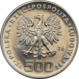 PRÓBA NIKIEL, 500 złotych 1976 Tadeusz Kościuszko