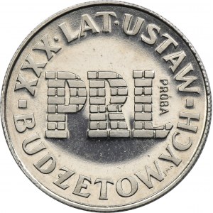 PRÓBA NIKIEL, 20 złotych 1976 XXX Lat Ustaw Budżetowych PRL