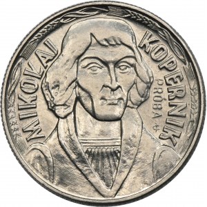 Vzorka NICHOLS, 10 zlotých 1973 Nicolaus Copernicus