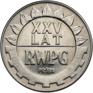 PRÓBA NIKIEL, 20 złotych 1974 XXV Lat RWPG