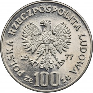 PRÓBA NIKIEL, 100 złotych 1977 Zamek Królewski na Wawelu