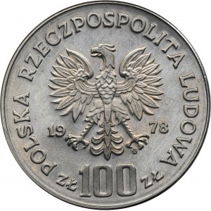 PRÓBA NIKIEL, 100 złotych 1978 Adam Mickiewicz