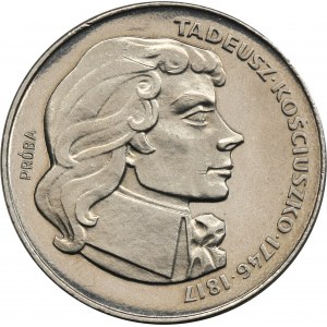 PRÓBA NIKIEL, 100 złotych 1976 Tadeusz Kościuszko