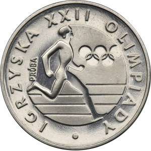 PRÓBA NIKIEL, 100 złotych 1980 Igrzyska XXII Olimpiady