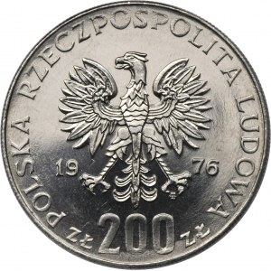 PRÓBA NIKIEL, 200 złotych 1976 Igrzyska XXI Olimpiady