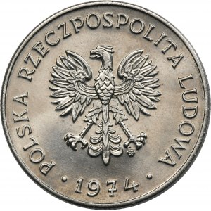 NIKIEL, 10 zlotých 1974 Henryk Sienkiewicz